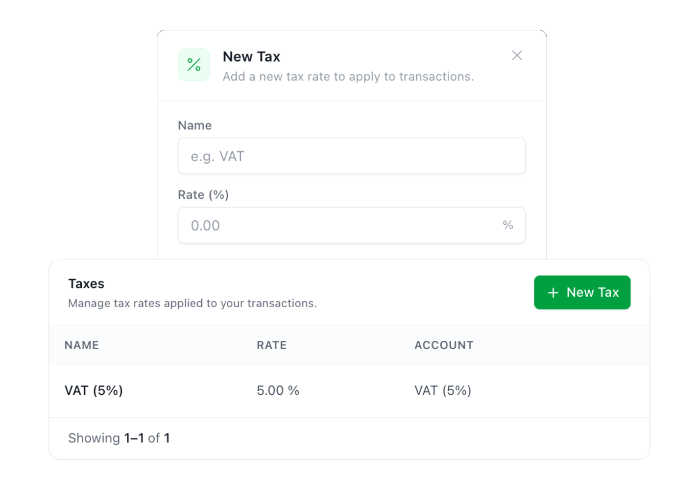 مبني للشركات العالمية - جاهز للضرائب لضريبة القيمة المضافة وغيرها